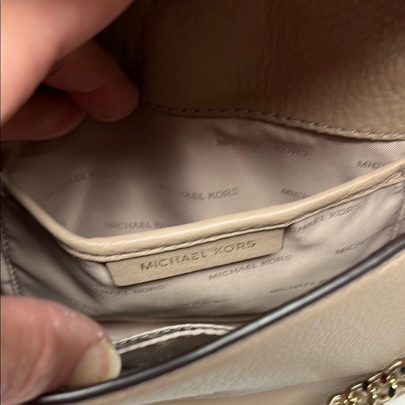 Michael Kors Beige Crossbody Bag - Picture 6 of 12